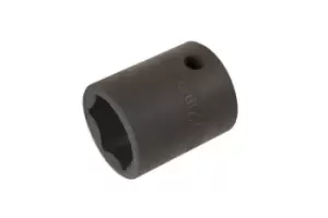 Image of Laser Tools 1700 Socket - Air Impact 1/2"D 22mm 6 Point Chrome Vanadium