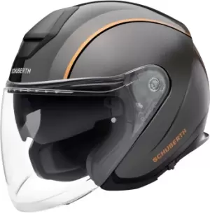 Image of Schuberth M1 Pro Outline Jet Helmet, black, Size L, black, Size L