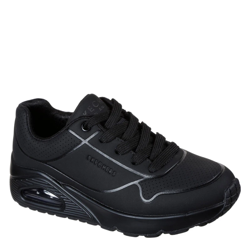 Image of Skechers Uno Stand On Air Trainers Junior Black male 3 (36)