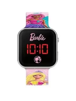 Image of Barbie Multicoloured Strap LED Watch