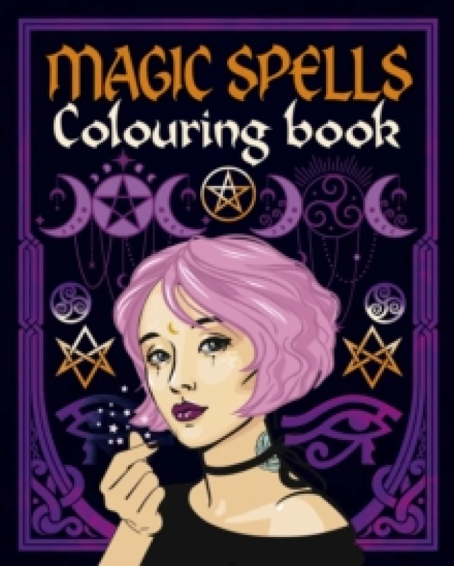 Image of Magic Spells Colouring Book Paperback / softback