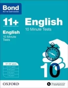 Image of English 11-12 years 10 minute tests by Sarah Lindsay