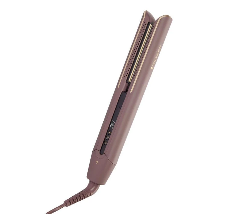 Image of REMINGTON AIRvive Hair Straightener - Mauve & Gold 5038061174854