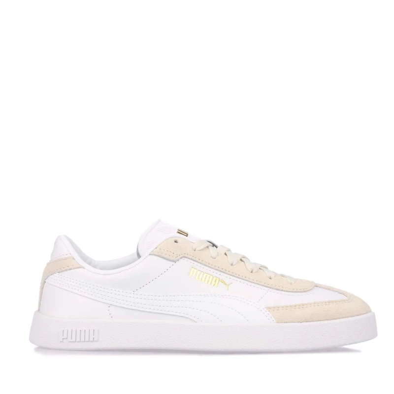 Image of Puma Club II Era Trainers Grey White male UK 6.5