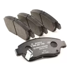 Image of RIDEX Brake pad set 402B0247 Brake pads,Brake pad set, disc brake HONDA,ACURA,CIVIC VII Hatchback (EU, EP, EV),CIVIC VI Hatchback (EJ, EK)