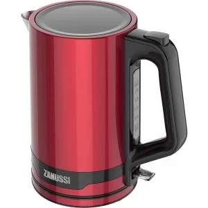 Image of Zanussi ZEK1240RD Red Electric Cordless Kettle 1.7L 8ZAZEK1240RD