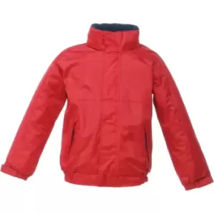 Image of Regatta Boys & Girls Dover Waterproof Fleece Lined Bomber Jacket 5-6 Years - Chest 23.5' (60cm), Height 117cm