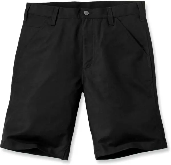 Image of Carhartt Rugged Stretch Canvas Shorts, black, Size 42