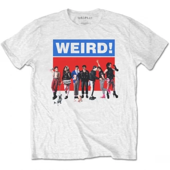Image of Yungblud - Weird Unisex Medium T-Shirt - White