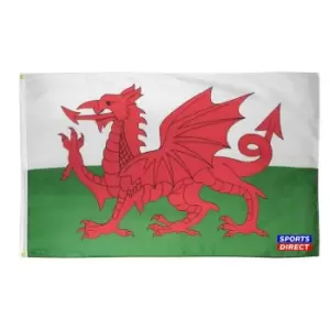 Image of Team Wales Flag 8x5 22 - Red