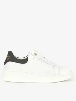 Image of Barbour International Amanza Leather Trainer - White