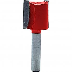 Image of Faithfull Two Flute Straight Router Cutter 18.2mm 21mm 1/4"