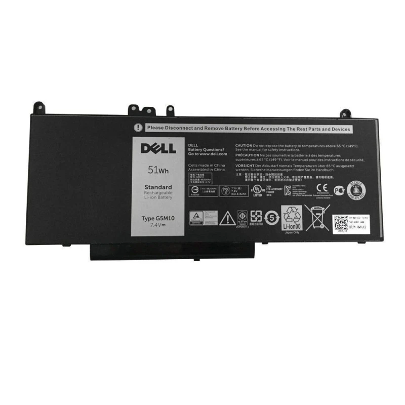 Image of DELL WYJC2 laptop spare part Battery