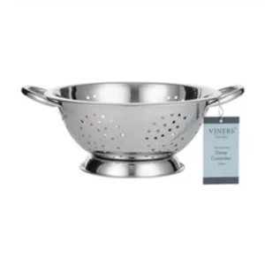 Image of Viners Everyday Stainless Steel Deep Colander 24cm
