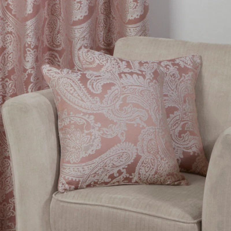 Image of Cavendish Cushion Cover In Blush Pink