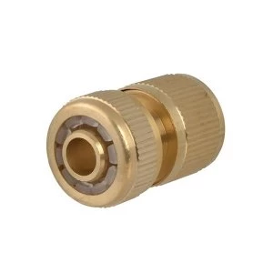 Image of Faithfull Brass Female Water Stop Connector 12.5mm (1/2in)