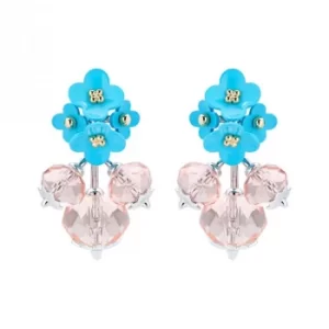Image of Turnip Flower Cluster Drop Earrings