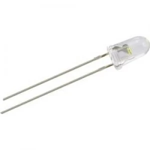 Image of LED wired Yellow Circular 5mm 5000 mcd