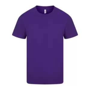 Image of Casual Classic Mens Ringspun Tee (L) (Purple)