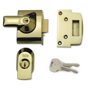 Image of Yale Brass Maxsec Nightlatch - 60mm