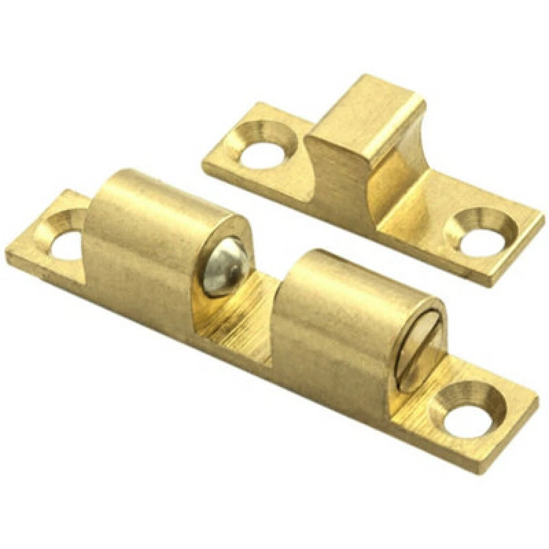 Image of Loops Double Ball Roller Cupboard Catch 43 x 8mm 34.5mm Fixing Centres Self Colour Multi unisex