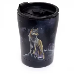 Image of Protector of the North Wolf Reusable Stainless Hot & Cold Thermal Insulated Food & Drink Cup 300ml
