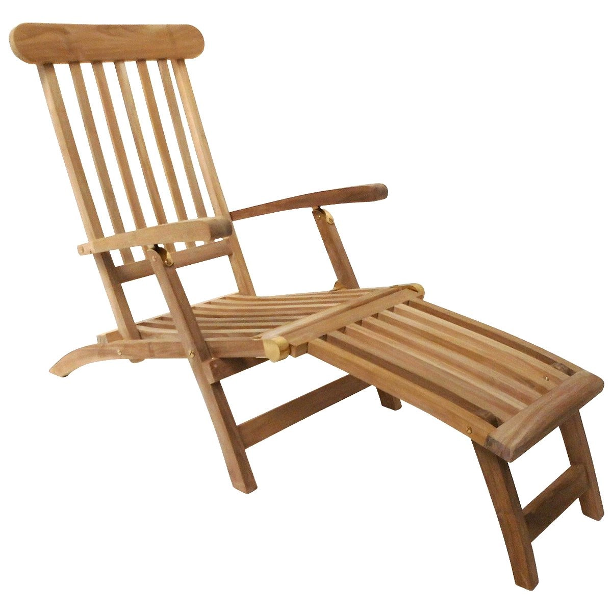 Image of Charles Bentley Wooden Steamer Chair