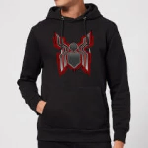 Image of Spider-Man Far From Home Tech Icon Hoodie - Black