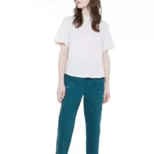 Image of Ted Baker Kcarina Linen T-Shirt - White