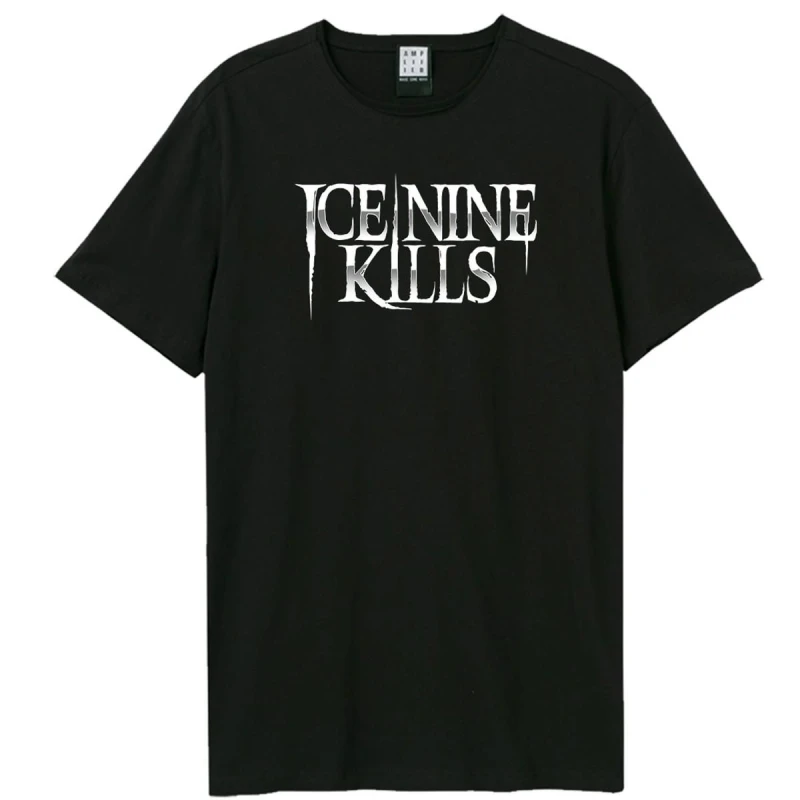 Image of Amplified Amplified Men Welcome To Horrorwood Ice Nine Kills T-Shirt in Black Size: X-Small Black XS Male 5063852062034