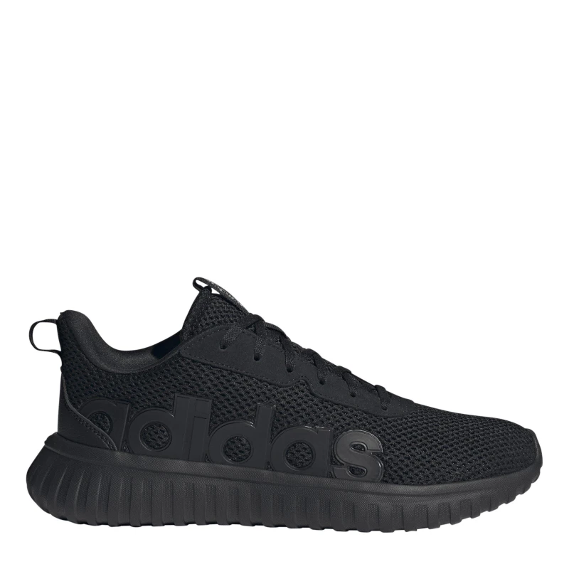 Image of adidas Kaptir Base Shoes Mens Triple Black male 7 (40.7)