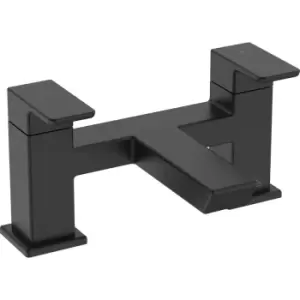 Image of Bristan Cobalt Taps Bath Filler in Black Brass