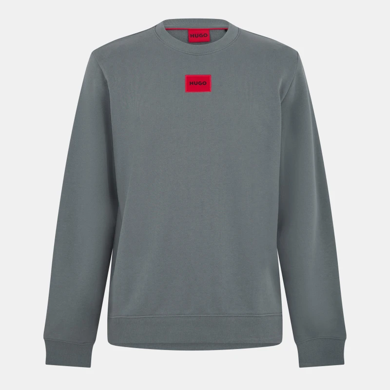 Image of HUGO Diragol212 Sweatshirt Open Grey L
