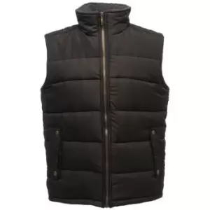 Image of Professional ALTOONA Insulated Bodywarmer mens Coat in Black - Sizes UK S,UK M,UK L,UK XL,UK XXL