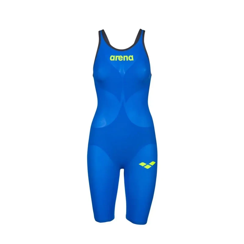 Image of Arena Powerskin Carbon Air 2 Full Body Short Leg - Blue/Grey Blue