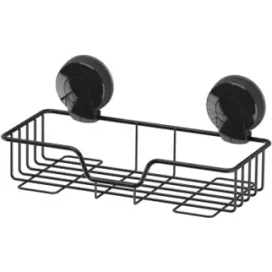 Image of Suctionloc Rectangular Basket Black - Black