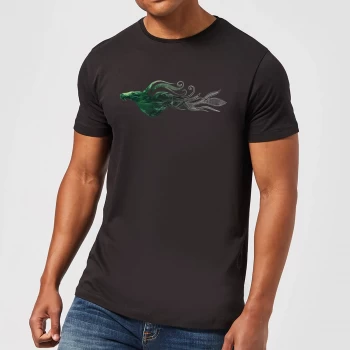 Image of Fantastic Beasts Tribal Kelpie Mens T-Shirt - Black - 3XL - Black