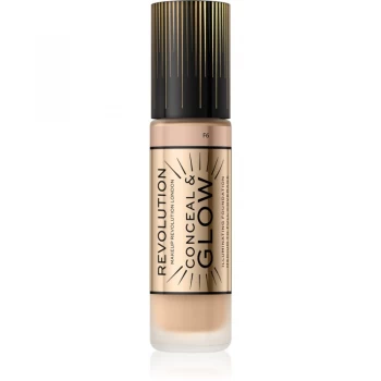 Image of Revolution Conceal Glow Foundation F6