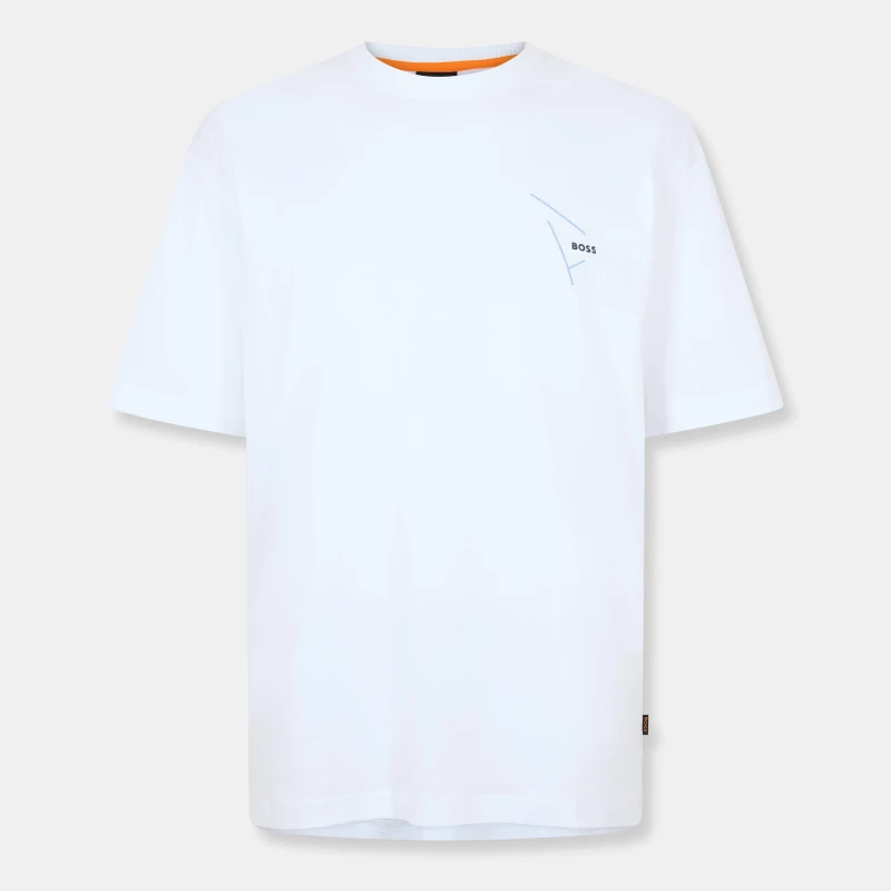 Image of Boss Mens Short Sleeve Polo Shirt White male S