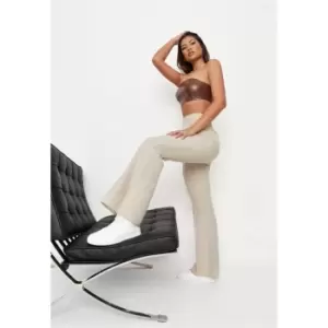 Image of Missguided HEM FLARE - Neutral