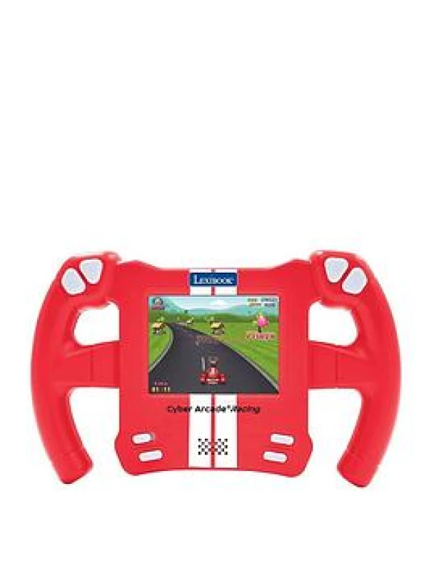 Image of RockJam Lexibook Racing Game Console W 30 Games, Red JL3150