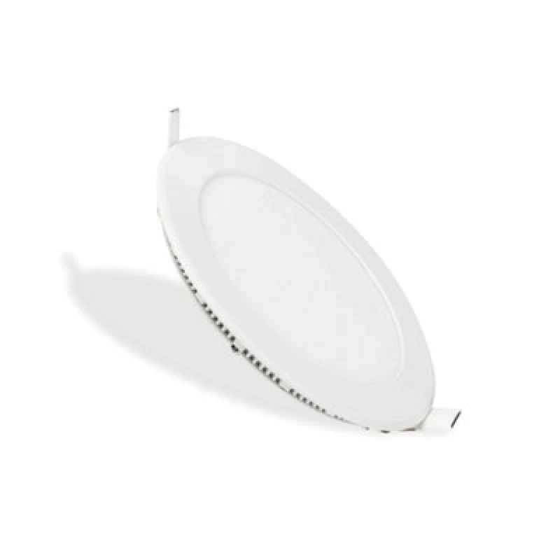 Image of Ener-J 6W Recessed Round LED Mini Panel Downlight, 120mm Diameter, 105mm Hole Size, 20000 Hours Long Life