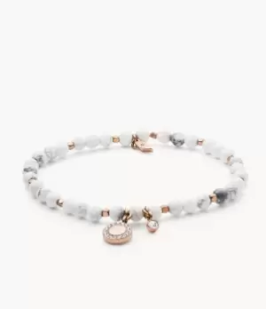 Image of Fossil Women Howlite Bracelet