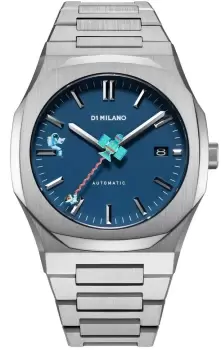 Image of D1 Milano Watch Automatico Retro Blue