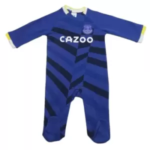 Image of Team Aw21 Sleepsuit Bb99 - Blue