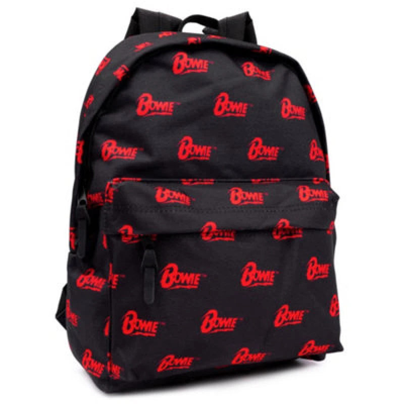Image of David Bowie David Bowie Backpack in Black One Size Unisex 5056210197530