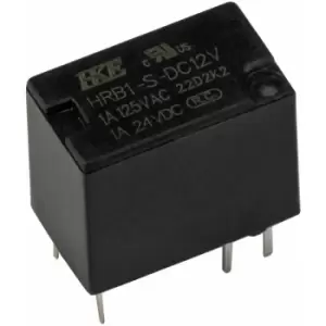 Image of R-tech - 616255 Microminiature Signal Relay 12VDC spdt 1A 12.3x7.3x10.2mm