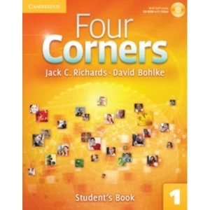 Image of Four Corners Level 1 Student's Book with Self-study CD-ROM by Jack C. Richards, David Bohlke (Mixed media product, 2011)