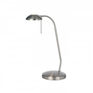 Image of Table Lamp Satin Chrome, G9