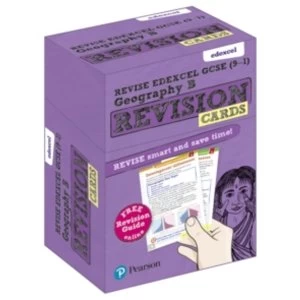 Image of Revise Edexcel GCSE (9-1) Geography B Revision Cards : with free online Revision Guides